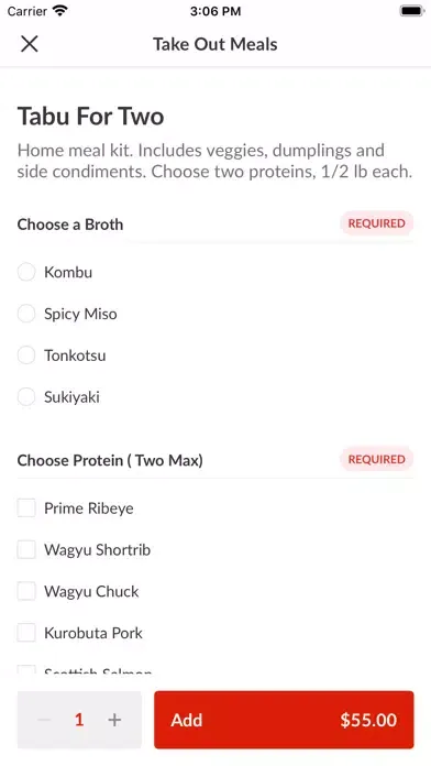 Tabu Shabu应用截图