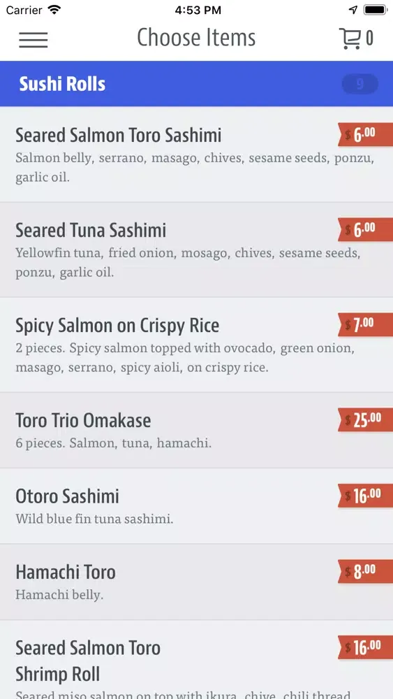 Taro San Japanese Noodle Bar应用截图