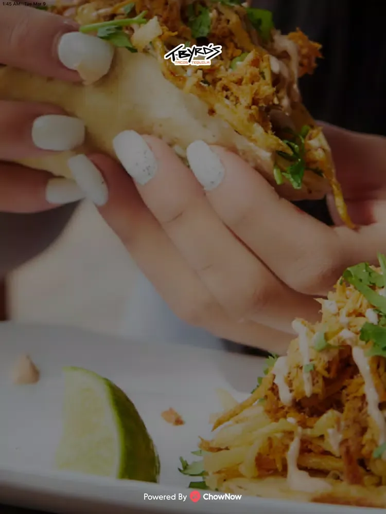 Capturas de tela do T-Byrd's Tacos & Tequila iPad 