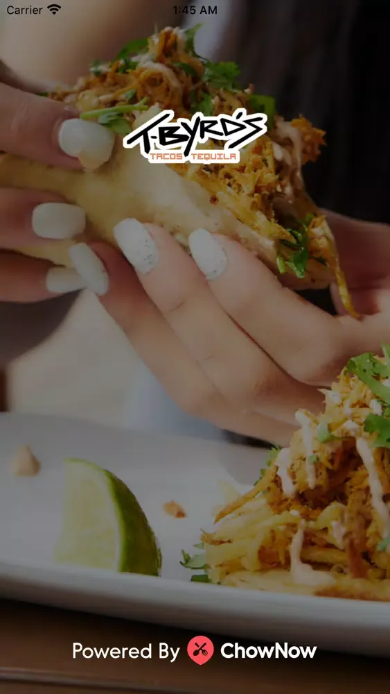 Capturas de tela do T-Byrd's Tacos & Tequila