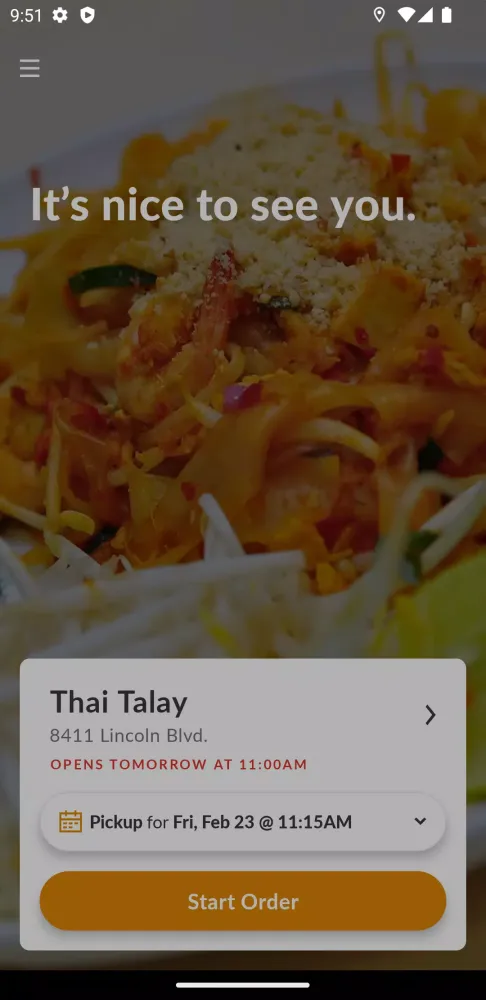 Capturas de tela do Thai Talay