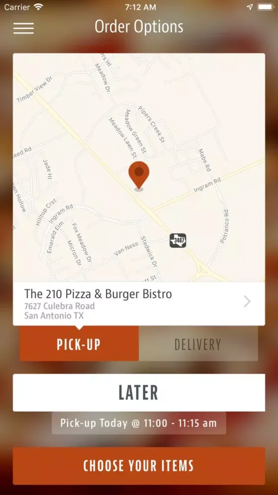 The 210 Pizza & Burger Bistro Screenshots