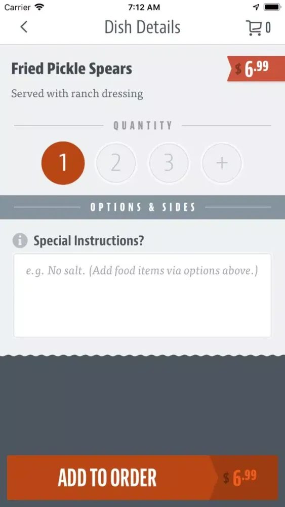 The 210 Pizza & Burger Bistro Screenshots