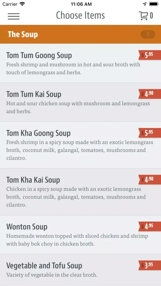 The Dish Thai Fusion Cusine应用截图