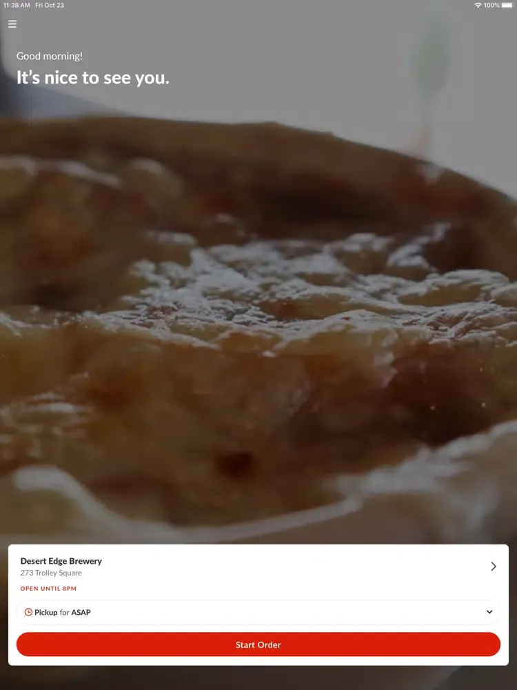 The Pub Restaurant Group iPad 应用截图