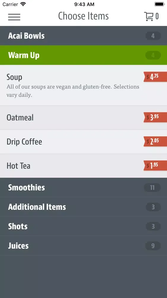 Thirst Juice Co应用截图