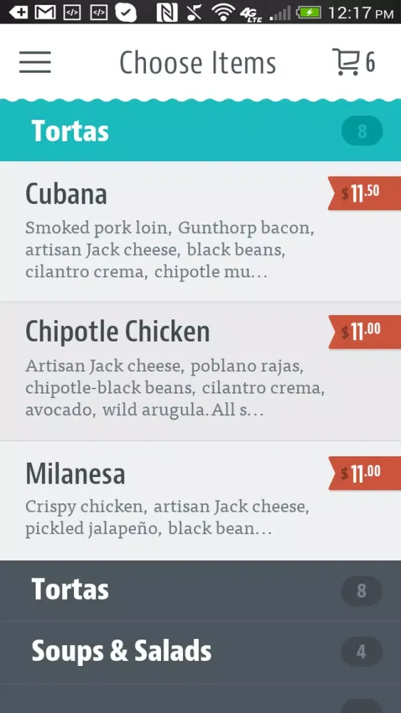 Tortas Frontera Ekran Görüntüleri