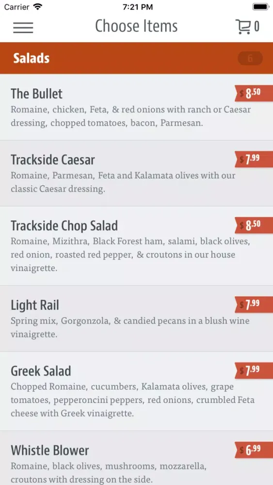 Trackside Pizza Screenshots