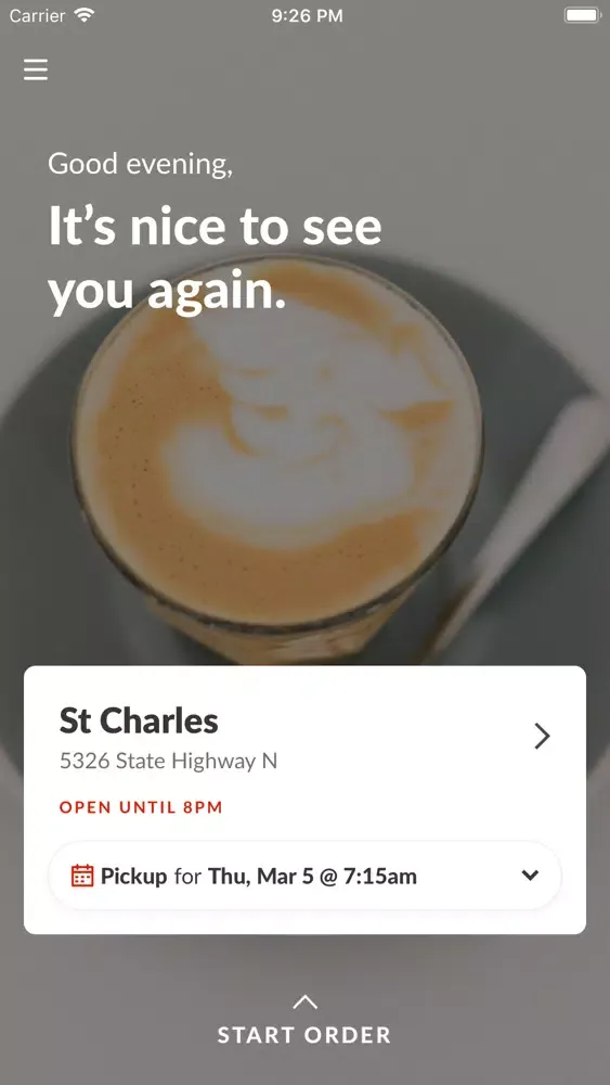 Upshot Coffee سکرین شاٹس