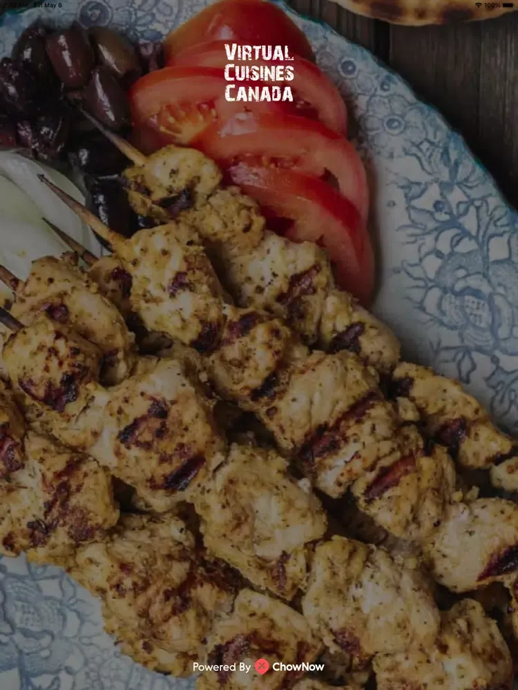 Tangkapan skrin Virtual Cuisines Canada iPad 