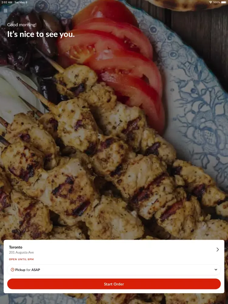 Tangkapan skrin Virtual Cuisines Canada iPad 