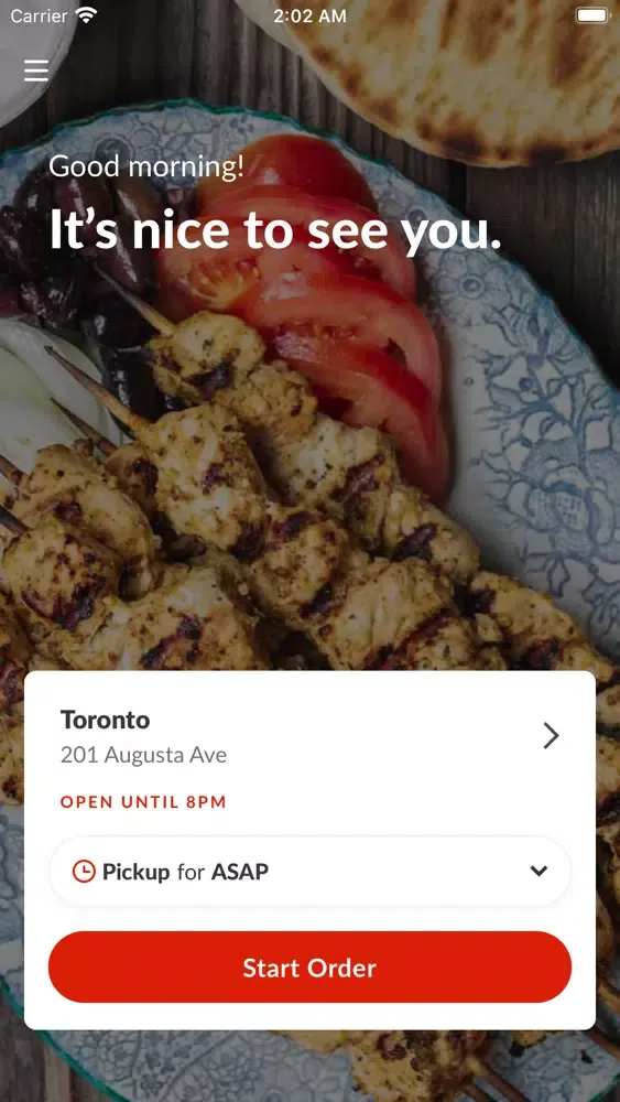 Tangkapan skrin Virtual Cuisines Canada