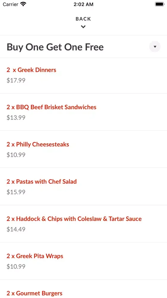 Tangkapan skrin Virtual Cuisines Canada