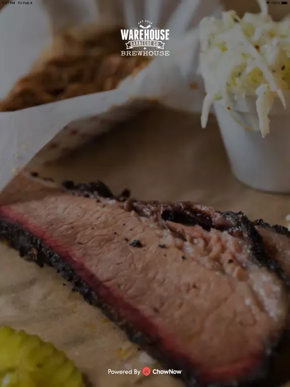 Warehouse Barbecue Co. iPad 应用截图
