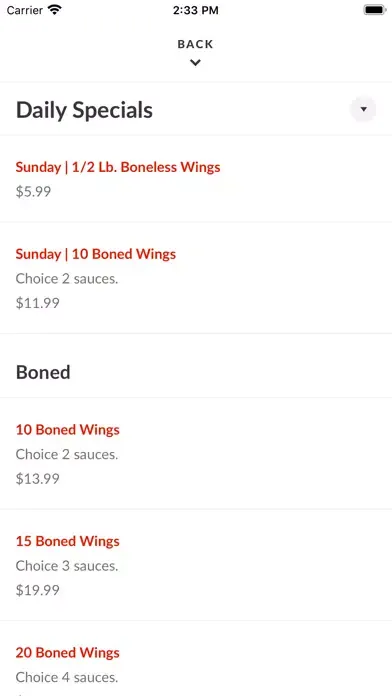 Wingin Out 스크린샷