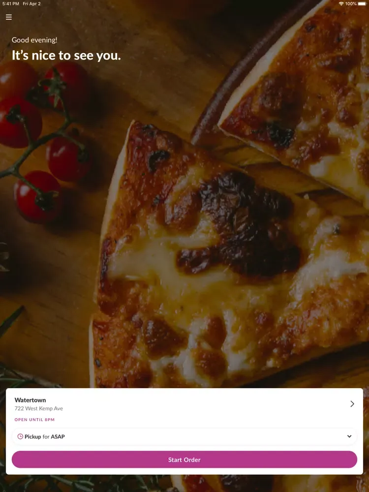 Wise Pizza iPad 應用截圖
