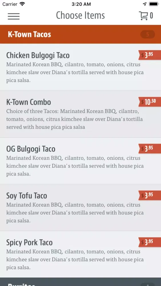 Captures d'écran de Yogiyo KBBQ