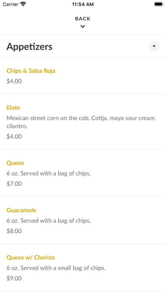 Screenshot di Zandra's Taqueria VA