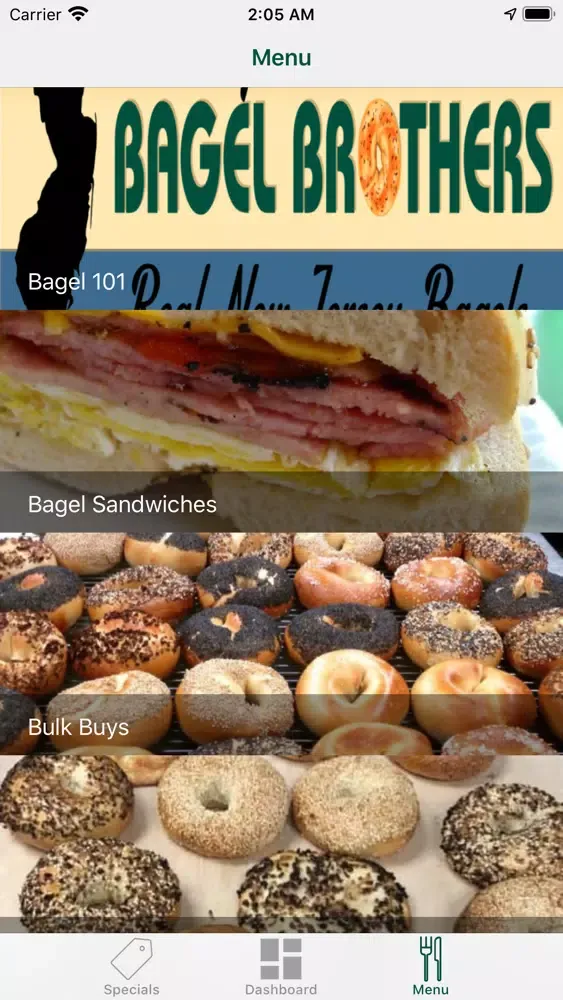Screenshot di Jersey Bagel Brothers