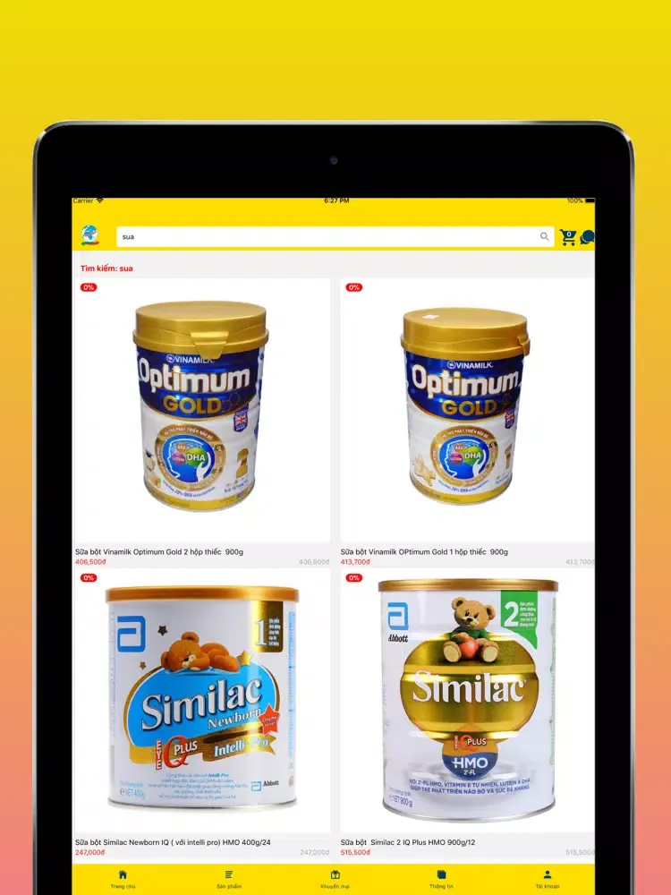 Chợ xanh sinh viên iPad 应用截图