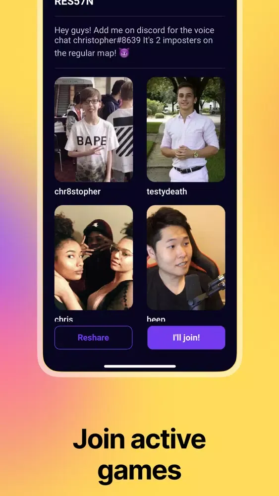 Among Online - Find Crewmates! سکرین شاٹس