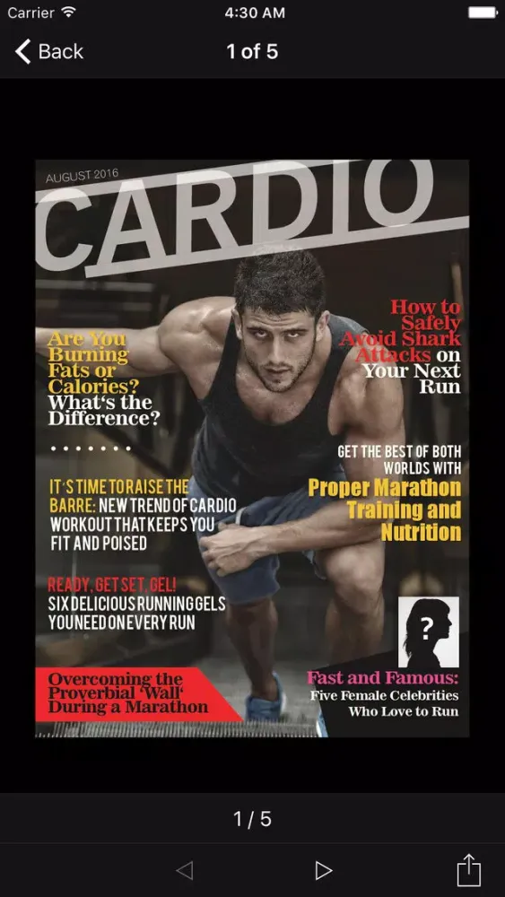 Cardio Magazine应用截图