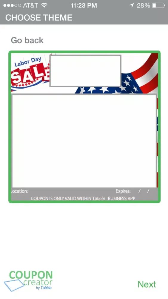 تصاویر Coupon Creator - For Tabble Business