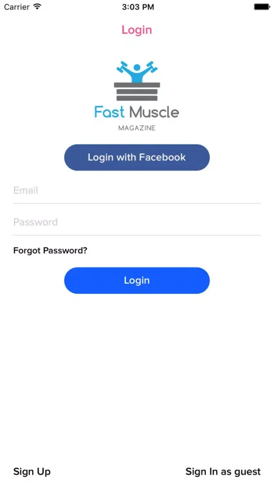 Tangkapan skrin Fast Muscle Magazine