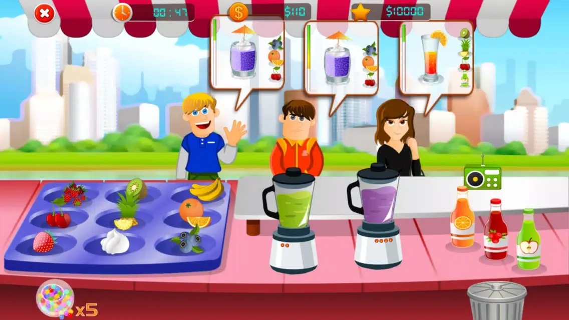 ภาพหน้าจอของ Fruit Juice Maker