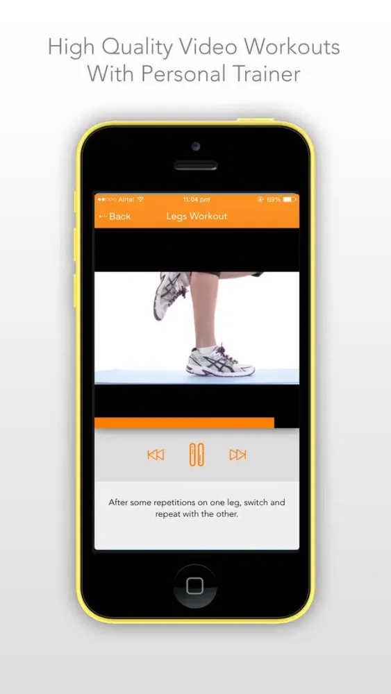Screenshot di Leg Workouts - Get fit, in shape & slim down with targeted Leg exercises