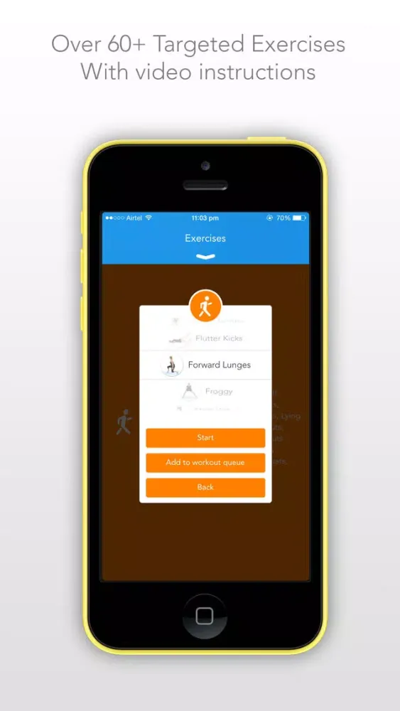 Screenshot di Leg Workouts - Get fit, in shape & slim down with targeted Leg exercises