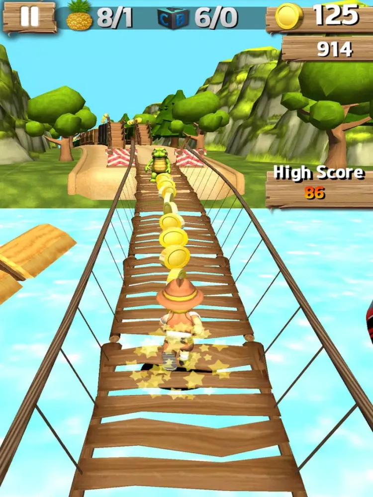 Zrzuty ekranu Run Fun-Parkour Never Stop iPad 