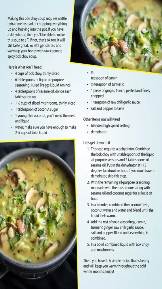 Capturas de pantalla de Raw Food Living Magazine
