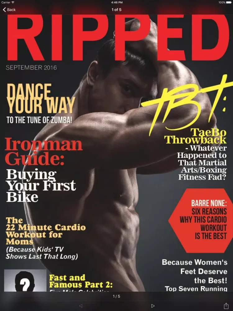Ripped Magazine iPad 应用截图