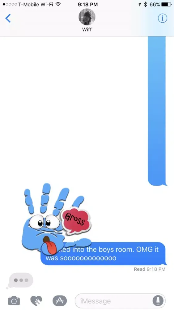 Talk to the Hand Stickers স্ক্রিনশট