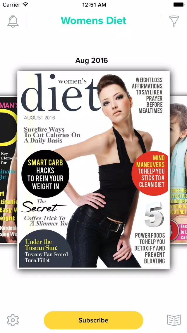 ภาพหน้าจอของ Women’s Diet Magazine