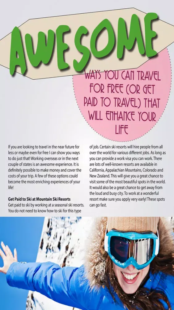 Tangkapan skrin World Traveller Magazine