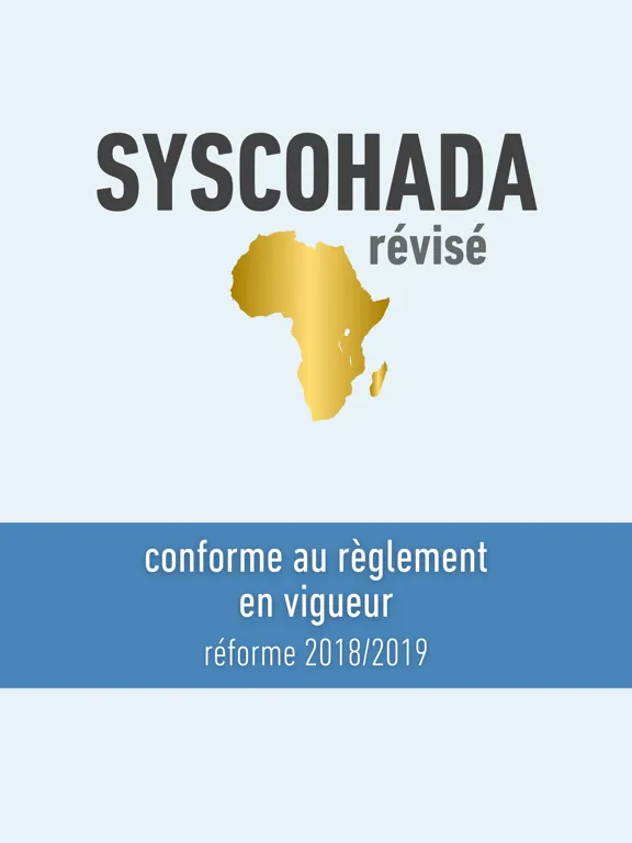 Capturas de tela do SYSCOHADA Révisé iPad 