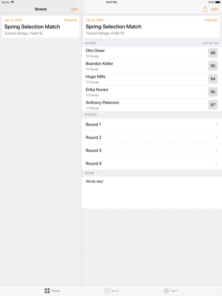 HotClays Skeet iPad  Screenshots