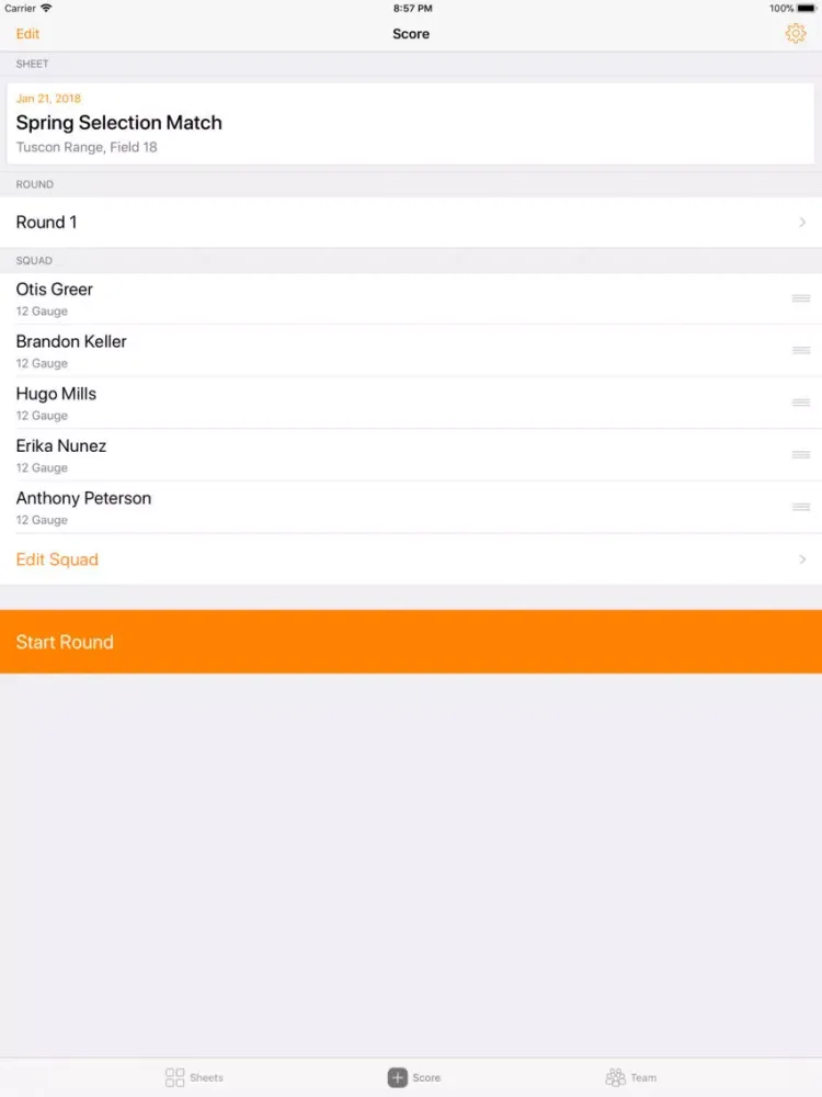 HotClays Skeet iPad  Screenshots
