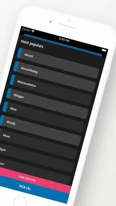MyHashtags Organizer Ekran Görüntüleri
