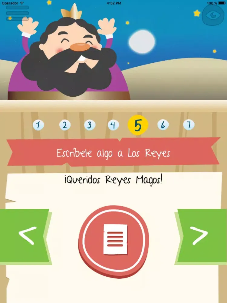 Tu carta a Los Reyes Magos iPad  スクリーンショット