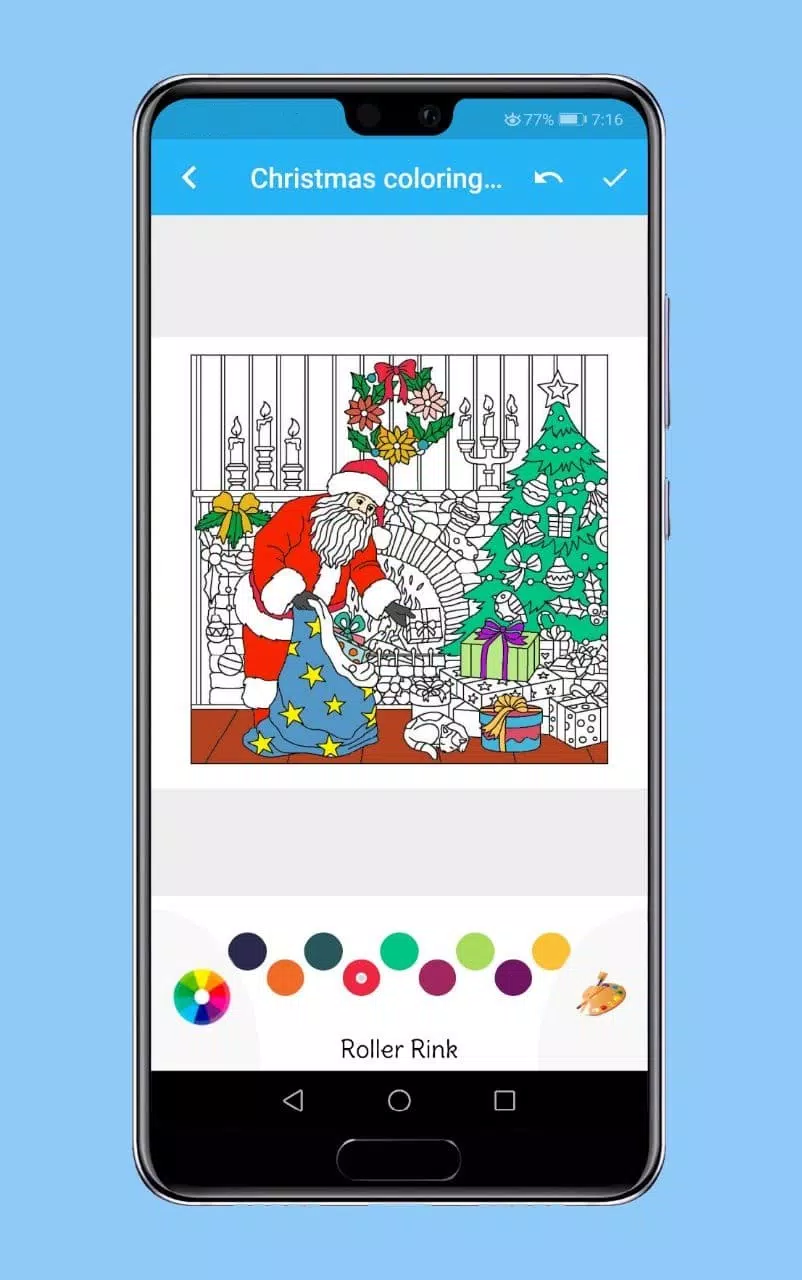Christmas coloring book Screenshots