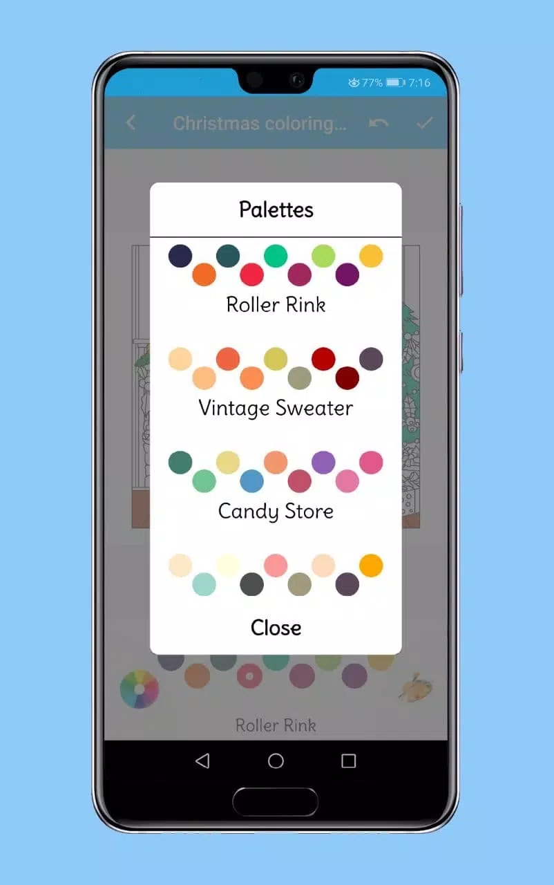 Christmas coloring book Screenshots