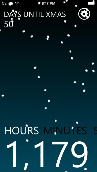 Capturas de tela do Days Until Xmas