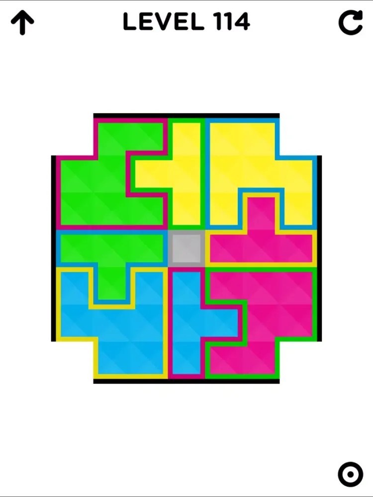 Tangkapan layar Flat Cubes Magic Puzzle iPad 