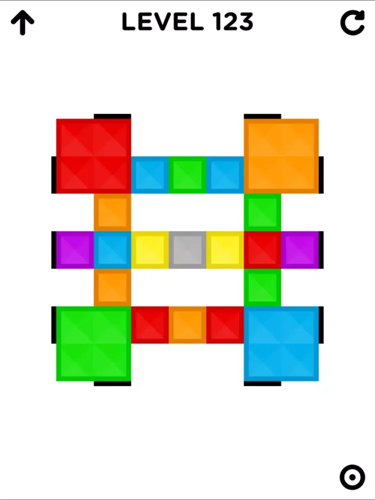 Tangkapan layar Flat Cubes Magic Puzzle iPad 
