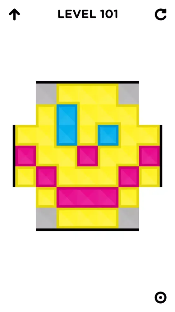 Tangkapan layar Flat Cubes Magic Puzzle