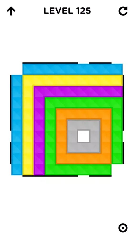 Tangkapan layar Flat Cubes Magic Puzzle