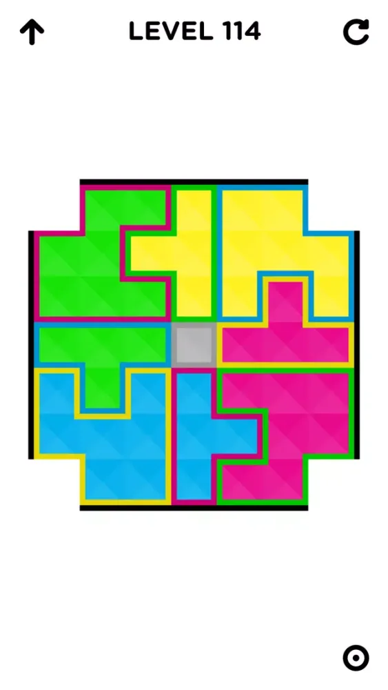 Tangkapan layar Flat Cubes Magic Puzzle